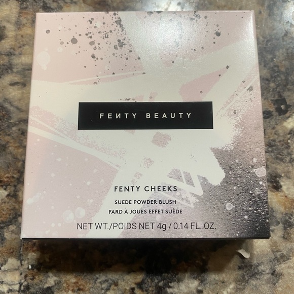 Fenty Beauty Suede Waterproof Powder Blush - “Lolly Poppy” Never Opened - Picture 1 of 2